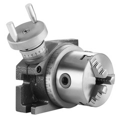 VEVOR Rotary Table for Milling Machines 4” Horizontal Vertical with 3-Jaw Chuck