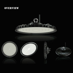 6Pcs 300W UFO LED High Bay Light 120° Work Shop Factory Warehouse Lighting 6000K