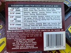 Arrow Genuine T50 Staples Item 504, 1/4in 6mm – 52 Boxes 65,000 Staples