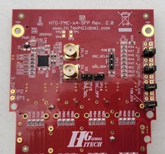 HiTech Global HTG-FMC-x4-SFP 4-port SFP+ (4x10G) FPGA Mezzanine Card (FMC)