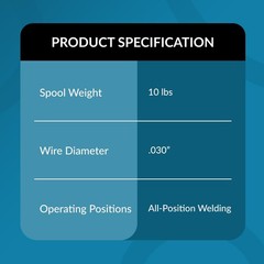 PGN Solid MIG Welding Wire – ER70S-6-0.030 Inch, 11 Pound Spool – Mild Steel MIG