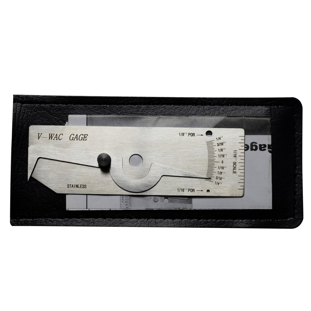 HFS(R) V-WAC Single Weld Gage Welding Inspection Thread Gauge Inch Stainless