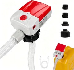 Automatic Fuel Transfer Pump with Auto-Stop, 3.8 Gallon per Min, 51” Extra L…