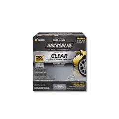 Rust-Oleum RockSolid High-Gloss Clear Garage Floor Coating Kit 90 oz 282829