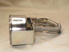 0-120 Degrees stainless Steel Thermometer analog panel mount C F temperature gag