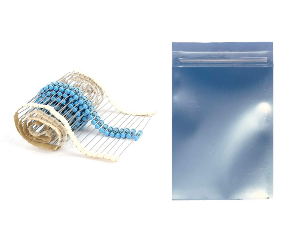 1/4W .25 Watt 1% Tolerance Metal Film Resistor 40 Pieces(0~22M, Over 200 value)