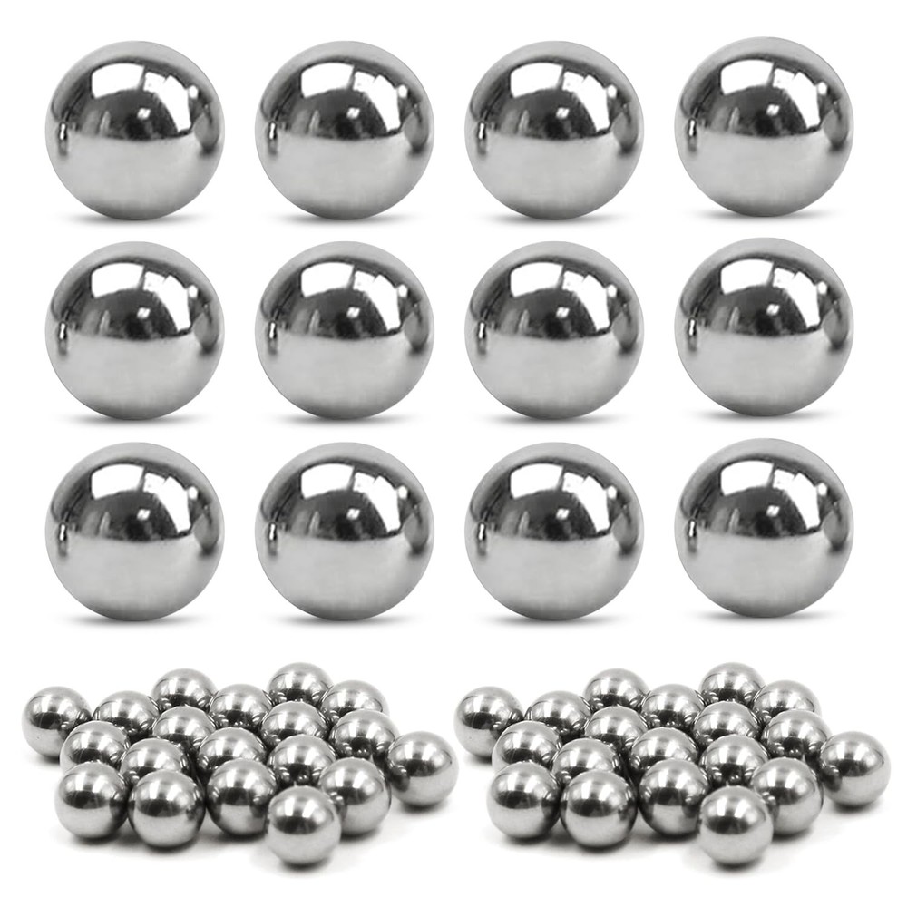 3/4″(19.05mm) Ball Bearing Solid Steel Bearing Balls Precision Balls – 50 Pieces
