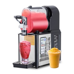 3L Commercial Slushy Machine, Frozen Drink Maker Margarita Smoothie Slushie