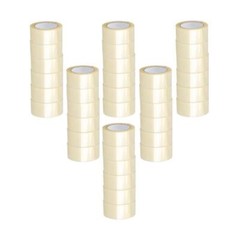 36 Rolls Carton Box Sealing Packaging Packing Tape – 2 Mil, 2″ x 55 Yards