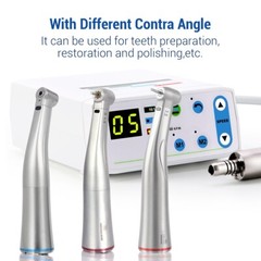 Micromotor LED eléctrico sin cepillo dental spray interno tipo E 3.4Ncm USA