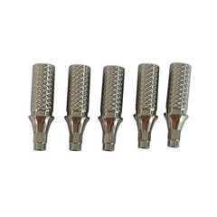 5pcs Megagen Blue Diamond temporary abutment RC NC for dental Connection