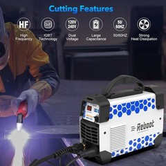 Reboot Plasma Cutter Machine 50Amp Plasma Cutting Equipment CUT50D Max 4/5” USA