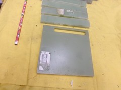 LOT of GREEN G10 PHENOLIC SHEET plastic sheet micarta flat stock VARIOUS SIZES