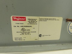Hoffman AHE10X8X6/SPL Electrical Enclosure 10x8x6″ Wall Mount Panel Nema 12