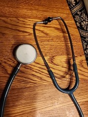 Stethoscope Minipress Prozusinhci Dual Head for Medical Use Made In Japan