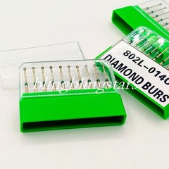 10 Burs/Box Dental Endodontic 802L/014C N3SC Coarse Grit Multi-Use Diamond Burs