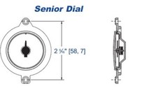 Rochester 5844S01793 Replacement Dial Capsule For 8280/8680 Spiral Fuel Gauges