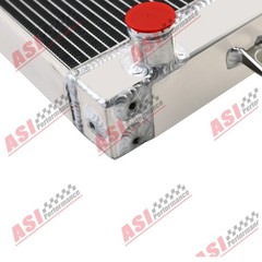 For Toyota Forklift Radiator All Aluminum Core Cooling Radiator 3 Row ASI