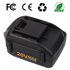 4.0AH For WA3520 20V Max LITHIUM Rechargeable Battery WA3525 WA3575 For WORX