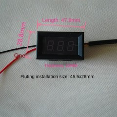 Pressure gauge Accu pneumatic shock digital pressure gauge Small panel mounting