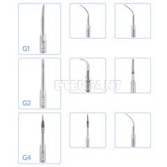 ENTERFANT Dental Ultrasonic Air Perio Scaler Handpiece Hygienist 4H 3Tips G1,2,4
