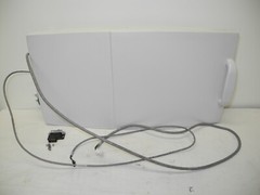 ASP STERRAD NX 10033 STERILIZER CHAMBER DOOR ASSY W/ HINGES, CABLES & DOOR LATCH