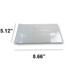 300 Clear PVC Plastic Heat Shrink Bands 220mm x 130mm Sleeves Jars Bottles Lids