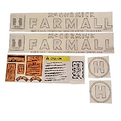 Fits FARMALL MODEL H DECALS. COMPLETE SET 1945-1952.