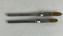 Pair of Klein 300-100-771 Endoscopic Bulldog Debakey Bowel Clamp 45mm Straight