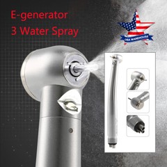Dental High Speed Handpiece LED Fiber Optic 4Hole Push button
