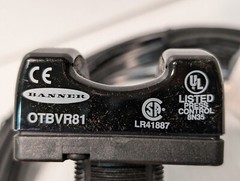 Banner 74185, OTBVR81, OTO-1-GN Photoelectric Switch Sensor
