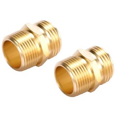 3/4 npt to Garden Hose Adapter,3/4” GHT 2 Pack, 3/4″GHT Male 3/4″NPT