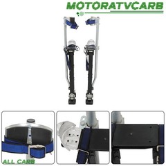 ALL-CARB 24″-40″ Black Drywall Stilts 1120 For Sheetrock Painting or Cleaning