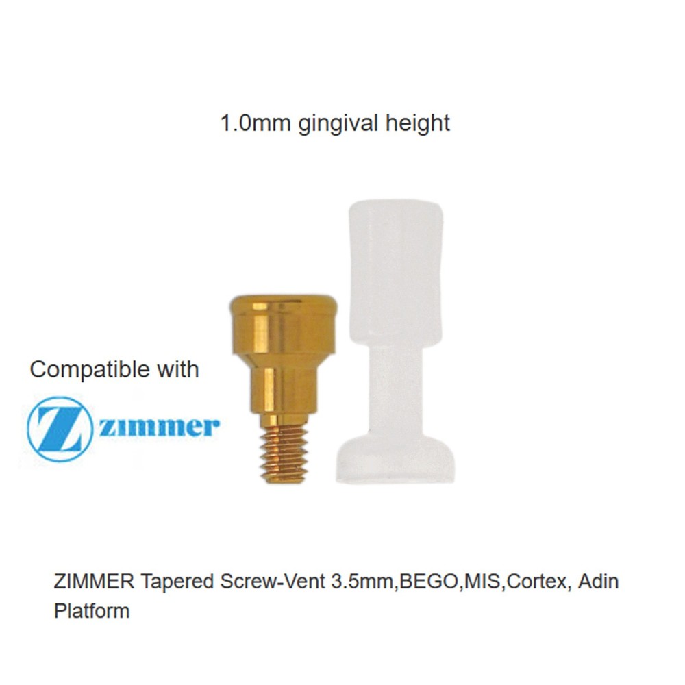 Locator Overdenture Abutment Removable Anchor For Mis ZIMMER TSV 3.5/4.5 Platfor