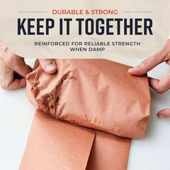 Bryco Goods Pink Butcher Paper Roll with Dispenser Box, 18″ x 175′ (2100”) Food-