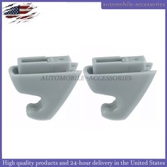 1Pair For 2007-2014 Chevrolet Tahoe Gray Sunvisor Shade Support Clip US