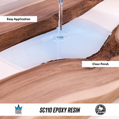 CLEAR EPOXY RESIN 15 GALLON KIT * UV RESISTANT * MARINE GRADE * NON-TOXIC * BOAT
