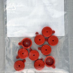 A5857 Red Sealing Cap 10PCS per Bag for Olympus Surgery Endoscope Replacement Su