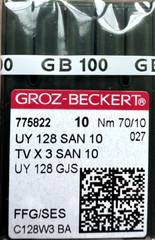 Groz beckert needle 775822 UY 128 SAN 10 FFG 70