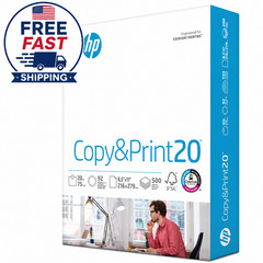 HP Printer Paper 8.5 x 11 Paper Copy &Print 20 lb 1 Ream Case – 500 Sheets