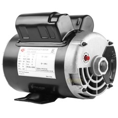 3 HP 3450 RPM Electric Motor Compressor Duty 56 Frame 1 Phase 5/8″ Shaft 230 V