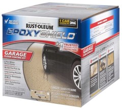 NEW Rustoleum 251966 Epoxy Shield Tan Garage Floor COATING Paint KIT 6924450