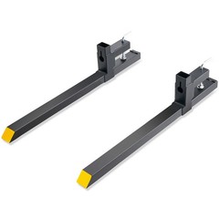 VEVOR 43″ 2000lbs Clamp on Pallet Forks Tractor Forks Heavy Duty Bucket Fork