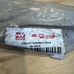 Haas Collet Wrench Machinist Tooling ER16 , Free Shipping!!!