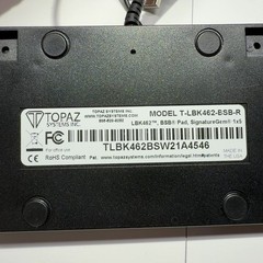 Topaz SignatureGem T-LBK462-BSB-R 1×5 USB Virtual Serial Signature Pad LCD