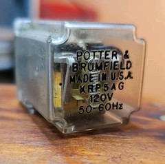 Potter & Brumfield KRP5AG 120V Relay KRP5AG120 KRP5-AG ☆USA