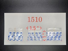 300PCS “Blue BOY”designer Baggie Size (1.5″ X 1.0”)1510 Apple brand🍎Mini ZiP