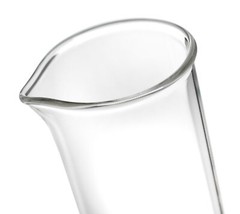 Eisco Labs 500ml Graduated Cylinder with Protective Collar, ASTM, Class A