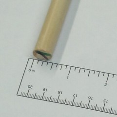PTFE Rod, Natural/Off White 1/2″ (.500″) Diameter X 1′ Length, 10% Ekonol® Fill