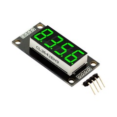 0.36″ TM1637 Green 7-Segment 4-digit Digital Tube LED Display Module For Arduino